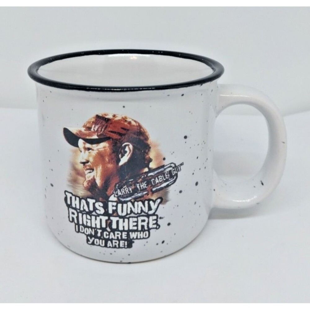 Ceramic Coffee Mug, Larry The Cable Guy ‘That’s Funny Right There’ Collectible